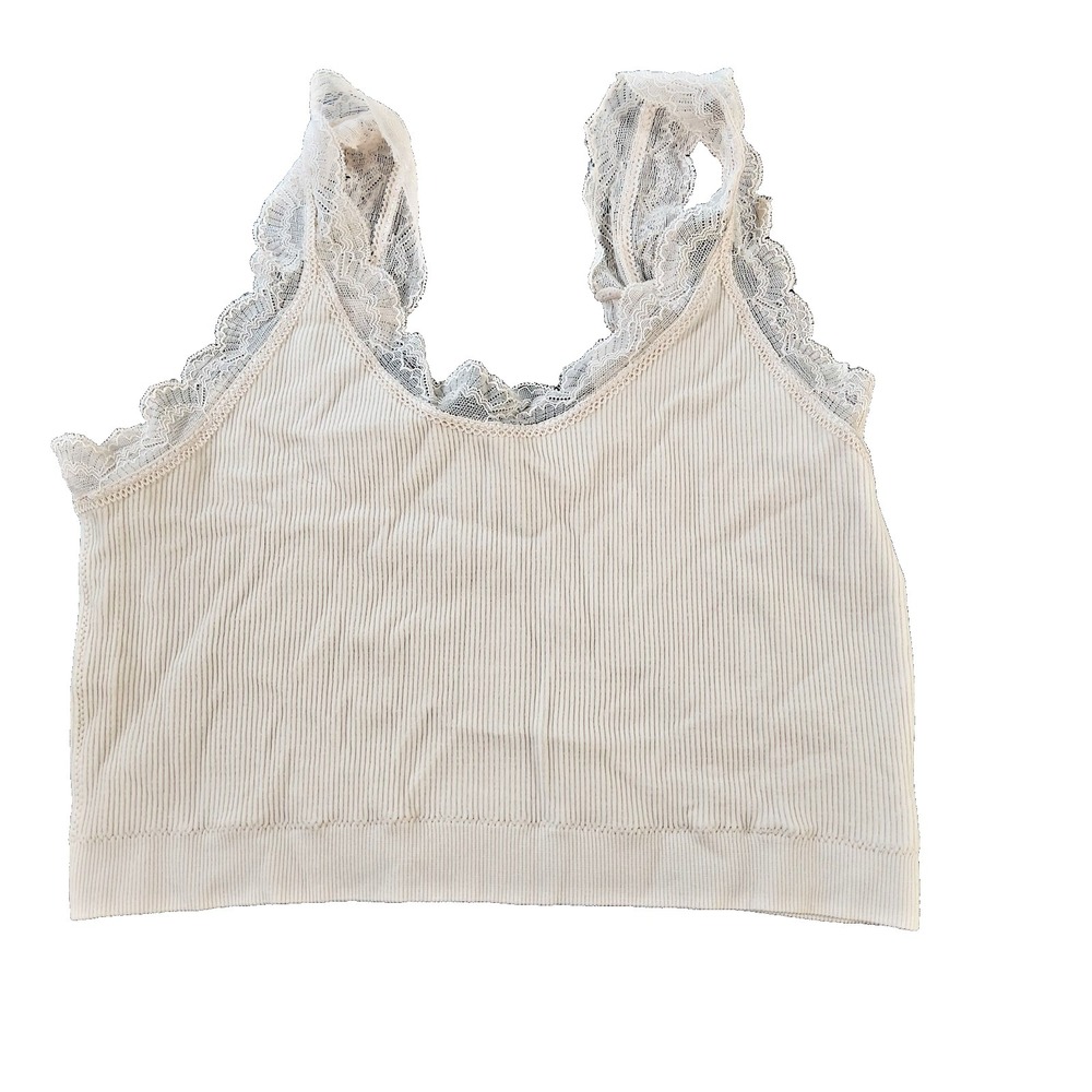 BKE Essentials Ribbed Bralette Size‎ M